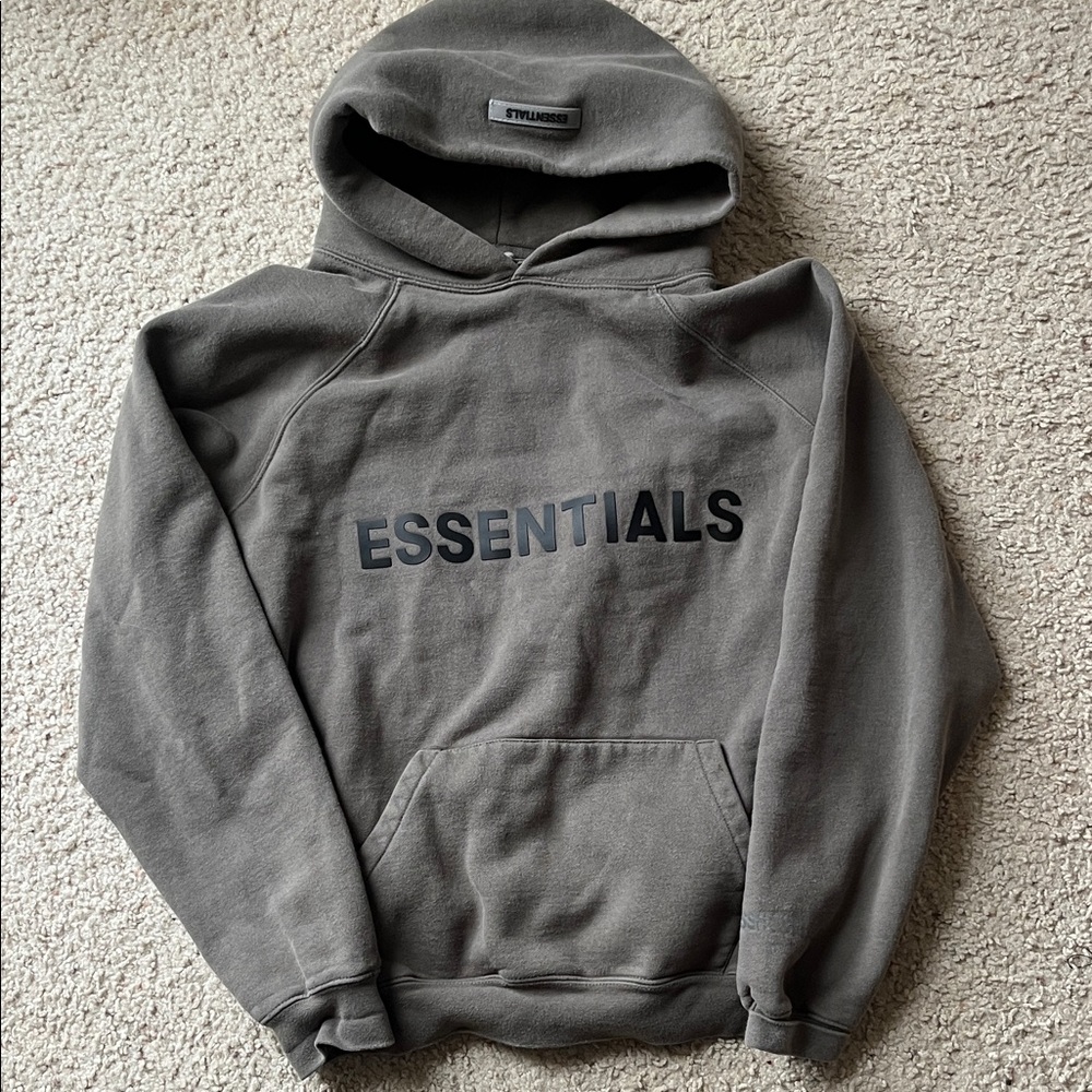 Fear of God Essentials Charcoal Hoodie